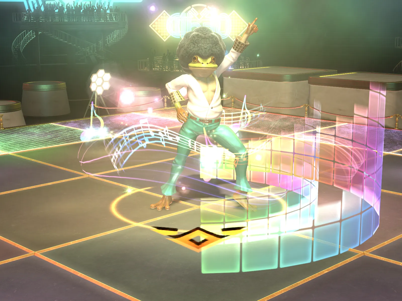 Do the Hustle Frog Left