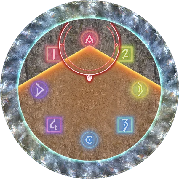 群狼剑：BOSS冲锋至正上读条释放扇形