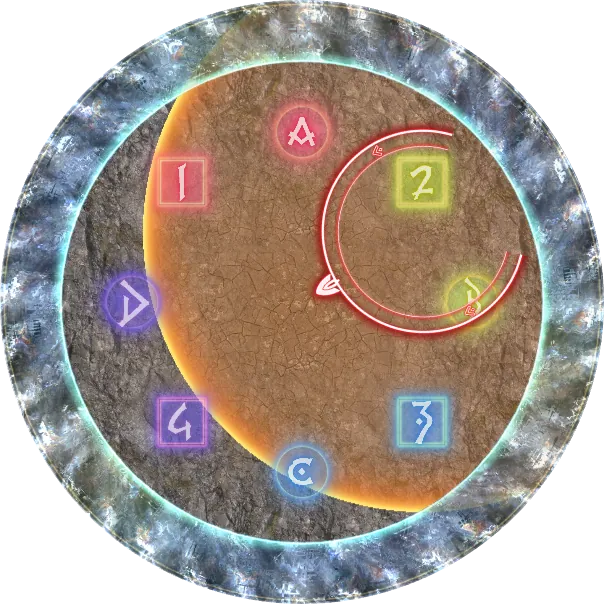 群狼剑：BOSS冲锋至右上读条释放钢铁