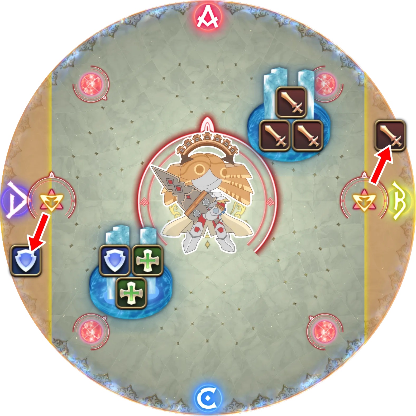 Zelenia：P2 站位图